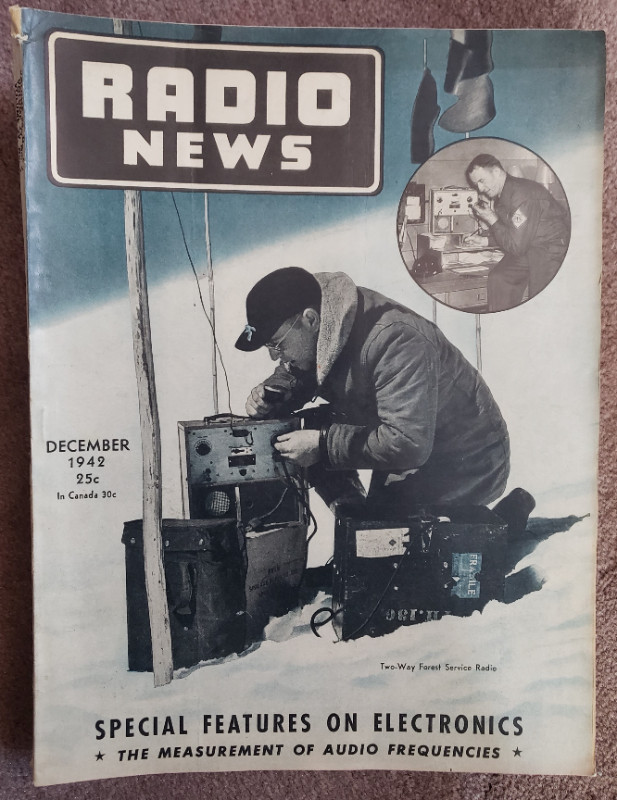 RADIO NEWS MAGAZINE - VINTAGE 1942 - 1943 - per issue dans Art et objets de collection  à Laval/Rive Nord - Image 3