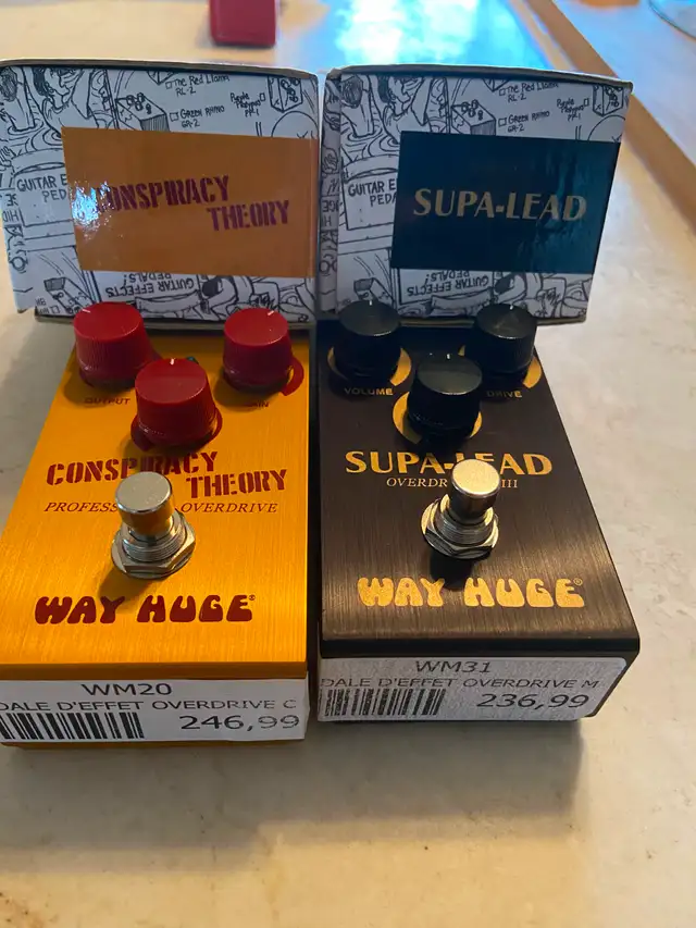 Pedals- Boss-Way Huge-Solidgoldfx-fender footswitch in Amps & Pedals in Ottawa - Image 5