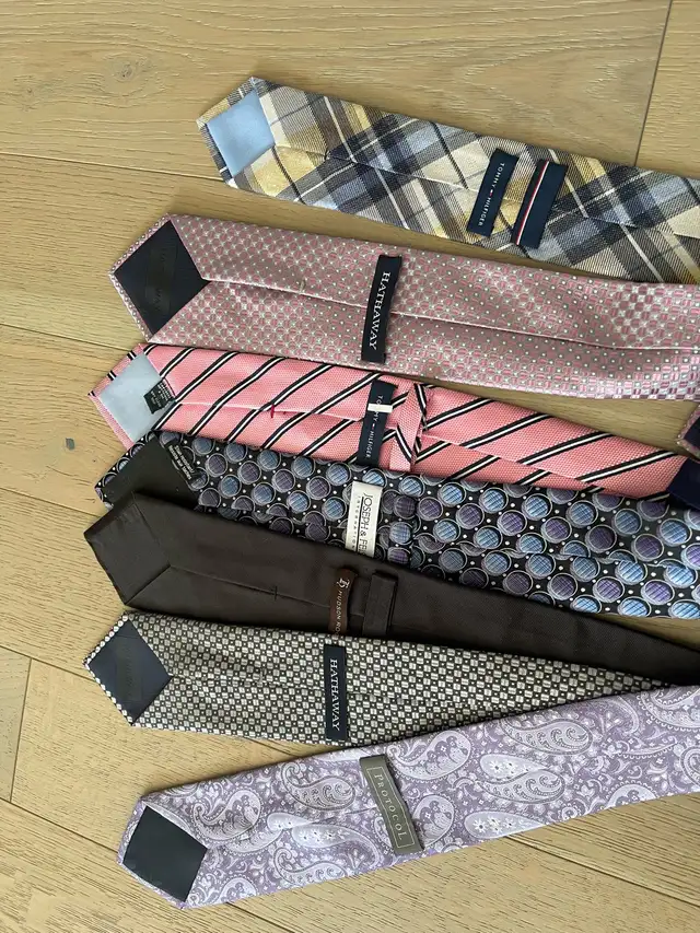 men’s ties - all 8 for $40 in Men's in St. Albert - Image 3