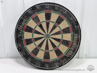 Eastpoint Derbyshire Bristle Dartboard 18" Regulation Reversible, View more