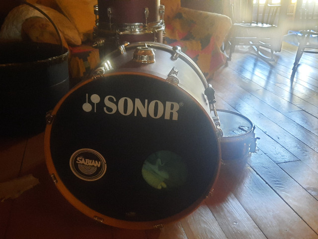 Kit de drum SONOR dans Percussions  à Ville de Québec - Image 2