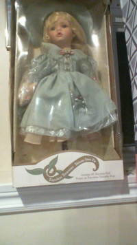 doll timeless treasures 18 inch porcelain Jessica new in box