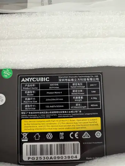 ANYCUBIC 10K Resin 3D Printer, Photon Mono 4 LCD 3D Printer with, View more