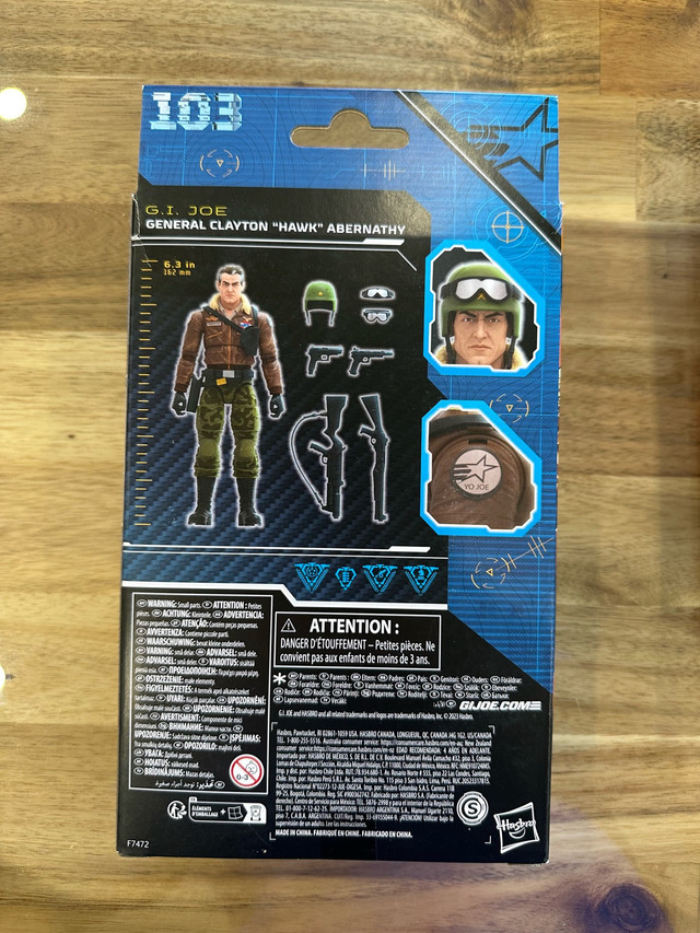 G.I. Joe General Hawk in Toys & Games in Calgary - Image 2