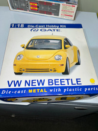 Volkswagen Beetle métal diecast à monter Die cast 1/18