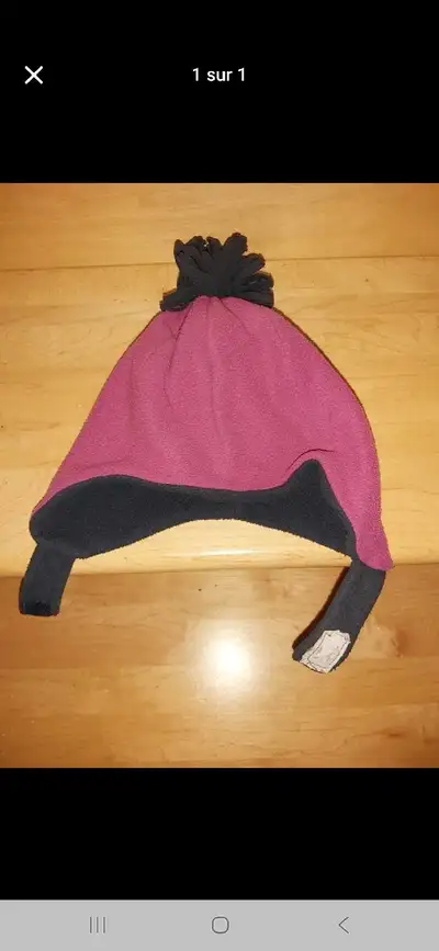 Tuque/bonnet avec velcro, 4-5 ans, View more