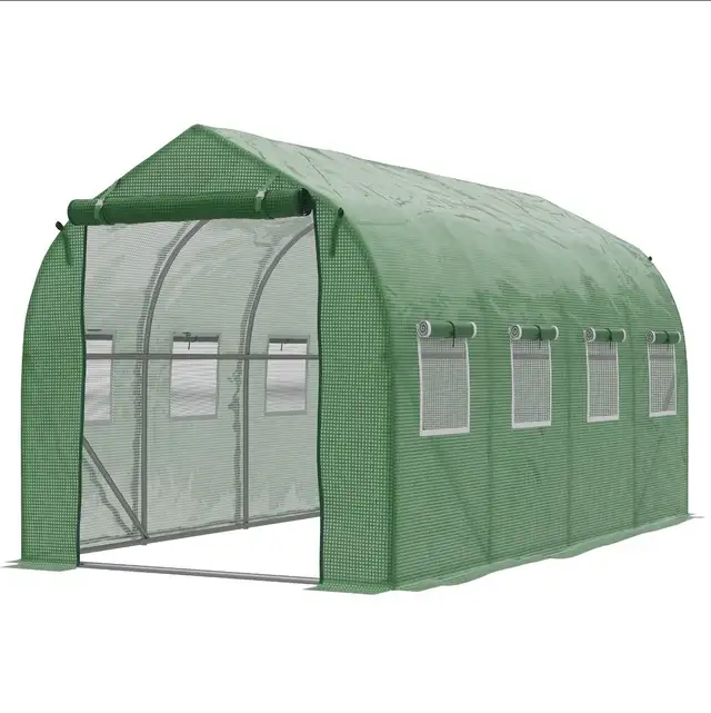 12.5' x 6.3' x 6.4' Steeple Walk-in Tunnel Greenhouse  in Outdoor Tools & Storage in Markham / York Region - Image 3