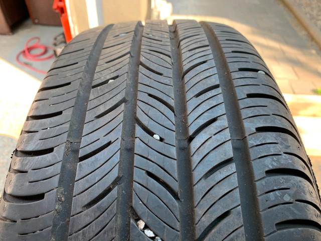 1 X single 225/60/17 Continental conti pro contact Eco Plus 90% in Tires & Rims in Delta/Surrey/Langley - Image 3