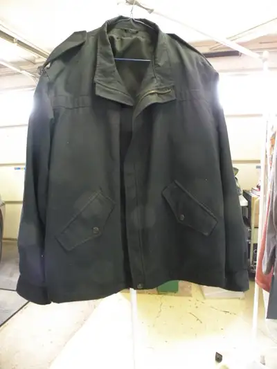 Men's Waist Length Patrol Jacket. size 2 XL. Like new Black., View more