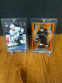 (2) 2020/21 UD YG/Allure Orange Slice Gabe Vilardi Kings 