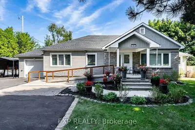 Listed for - $999,999/$3914 Month Step into this stunning ranch style bungalow, where luxury meets f...