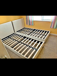 Twin size bed frame available 