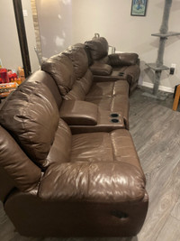  leather sectional couch