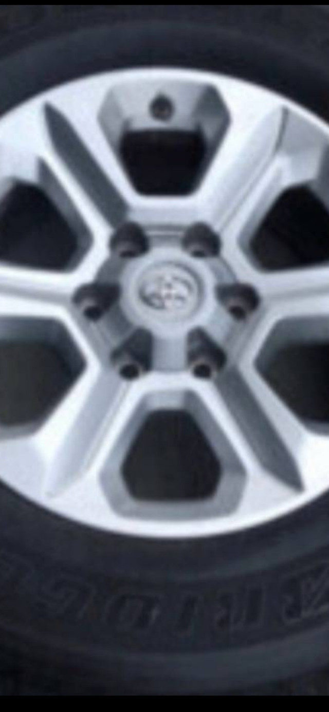 4Runner Toyota new take off alloy wheels and tires 265 70 r17 in Tires & Rims in Delta/Surrey/Langley - Image 2