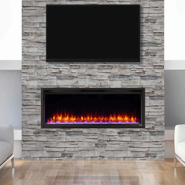 60" Allusion Platinum Electric Fireplace! in Fireplace & Firewood in Markham / York Region - Image 3