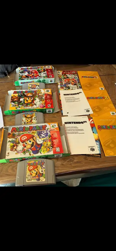 mario party 1-2-3 CIB , View more
