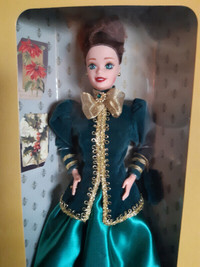 1996 collectible Yuletide Romance Barbie - in box