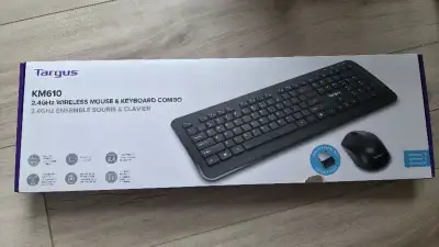 Targus KM610 Wireless Keyboard + Mouse Combo (Open Box), View more