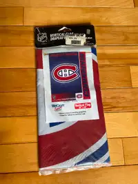 Drapeau des Canadiens de Montréal en Polyester de Type Verticale