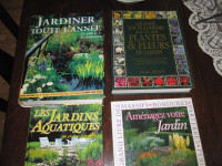 Livres sur les plantes et plantes aquatiques