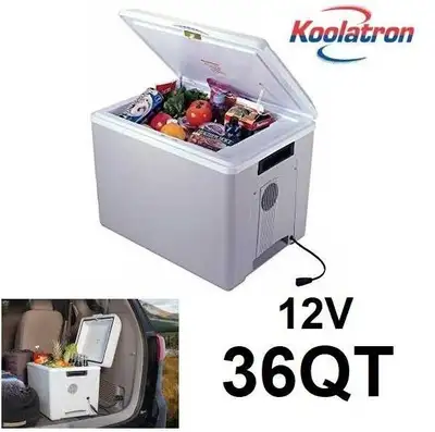 Keep your snacks and drinks cool on the go with this KOOLATRON Kool Kaddy iceless travel cooler/warm...