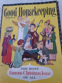 1953 Good Housekeeping Christmas issue magazine