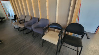 Plusieurs chaises à vendre (bureau/salle d'attente)