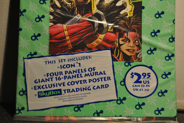 1993 DC ICON #1 Factory Bagged Comic Book in Comics & Graphic Novels in Vancouver - Image 2