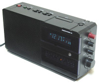 vintage PROTON 320  2 Alarm Clock AM / FM Radio n. MINT