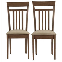Slat Back Side Chairs (Set of 2)