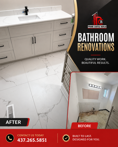 BATHROOM VANITY-BATHTUB-UPGRADE-INSTALL 437.265.5851, View more