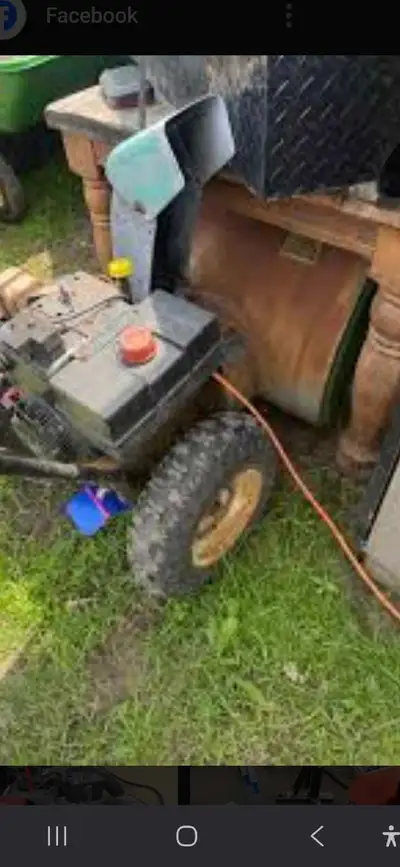 Will pickup scrap Riding lawn mowers, lawnmowers. Chainsaws, snowblowers, etc for parts. May pay $$...