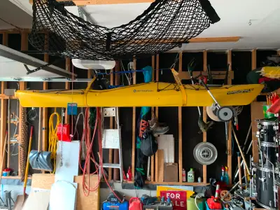 12 foot Carolina Kayak, paddle, wheels, safety kit. I don't haggle. The price is the price...The onl...
