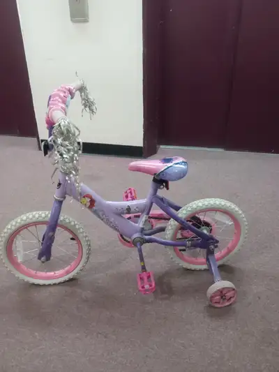 Vélo pour fille de 3 à 5 ans, taille 14, en bon éta 4382232396 a, View more
