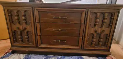 Wooden vintage dresser, View more