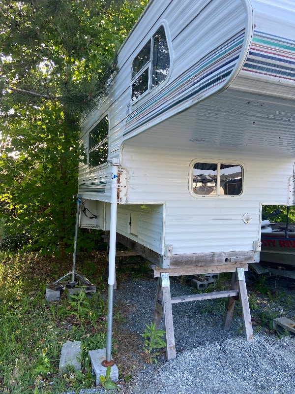 SOLD Truck Camper 8ft Travel Trailers & Campers Sudbury Kijiji