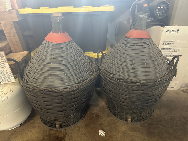  54 L wine jugs in Other in Hamilton