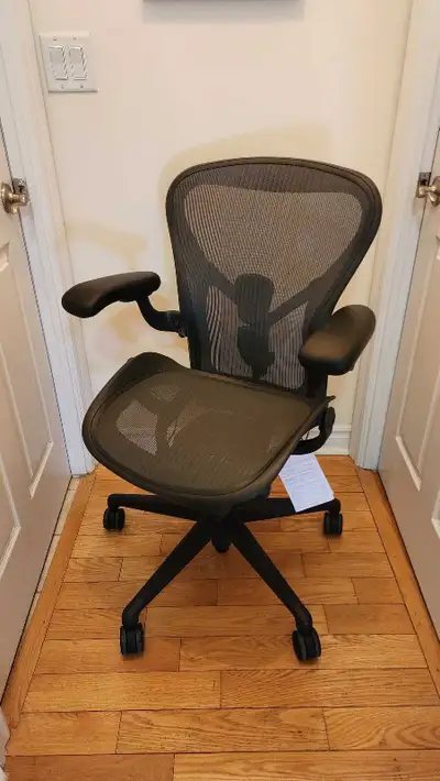 size B - Herman Miller Aeron remastered chair , View more
