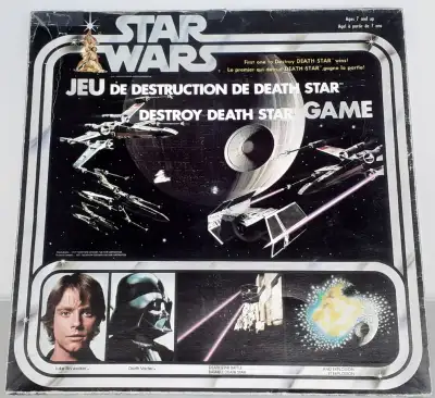 Vintage Star Wars - Destroy The Death Star Board Game 1978, View more