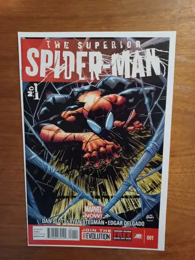 Superior Spiderman #1 Comic Book (NM) - 2013, View more