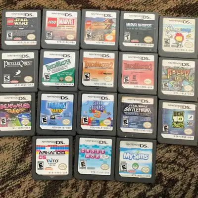 18x nintendo DS games