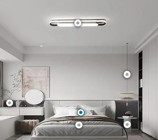 Modern LED 28.3" Flush Mount Ceiling Dimmable Fixture NEW - $65 in Indoor Lighting & Fans in Brantford - Image 3