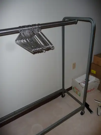 Portable (Moveable) Clothing Hanger Rack, View more