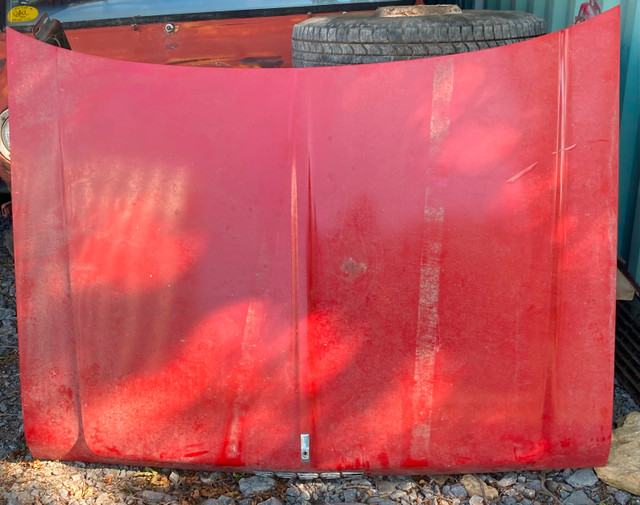 1978 Dodge Ram Hood with Hinges in Auto Body Parts in Belleville