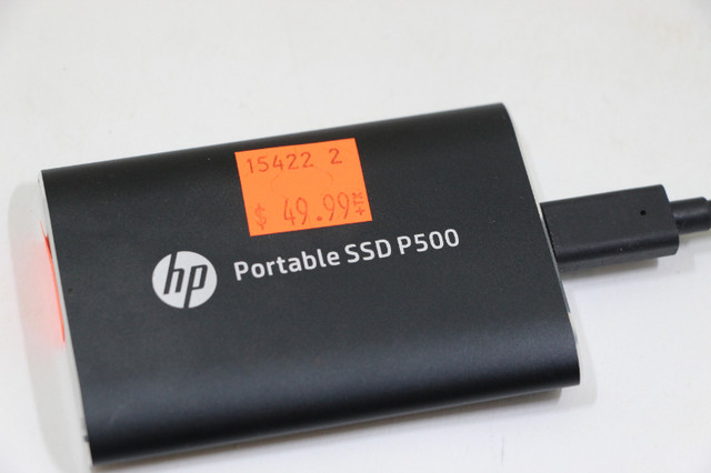 HP P500 500GB Portable USB Type-C- Black (#15422-2) in General Electronics in City of Halifax - Image 2