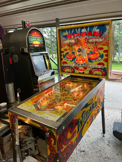 The nicest game of the 70s. Playfield really nice cabinet needs some attention. Game plays well but...