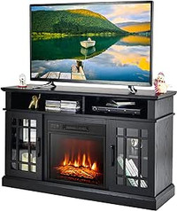 tv fireplace stand for tvs up to 55 inch