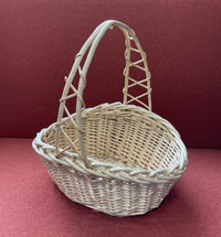 Natural Woven Wicker Basket