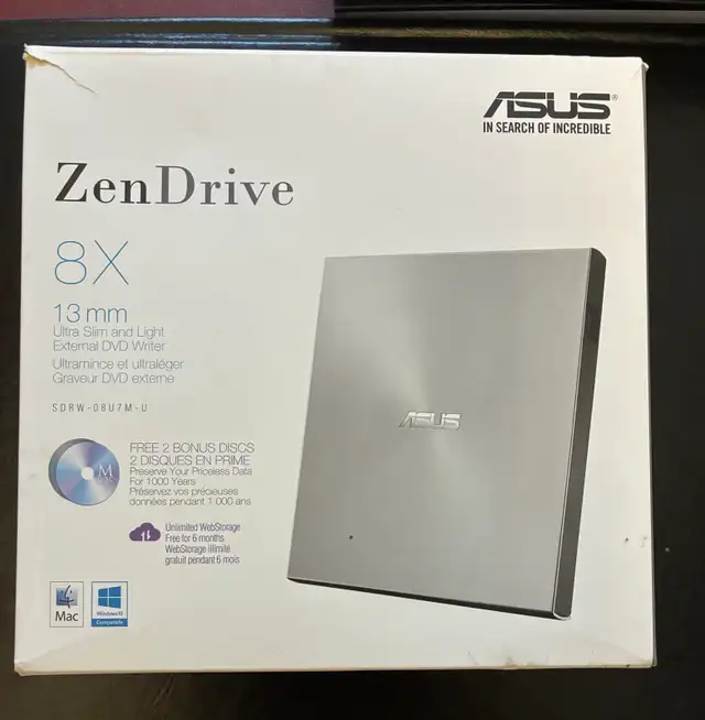 ASUS ZenDrive in Laptop Accessories in Kitchener / Waterloo - Image 2