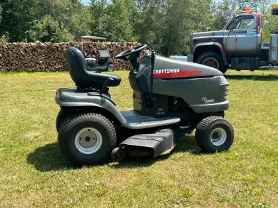  Craftsman ride on lawnmower , View more